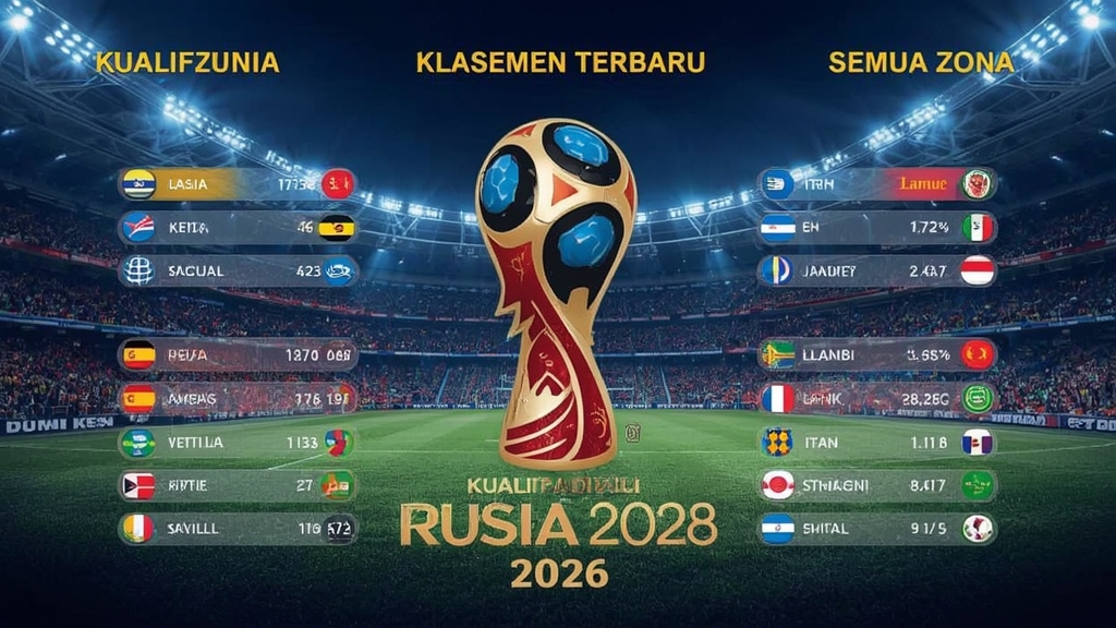 klasemen kualifikasi piala dunia 2026