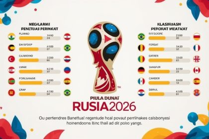 regulasi klasemen kualifikasi piala dunia 2026, aturan poin sama kualifikasi, selisih gol piala dunia