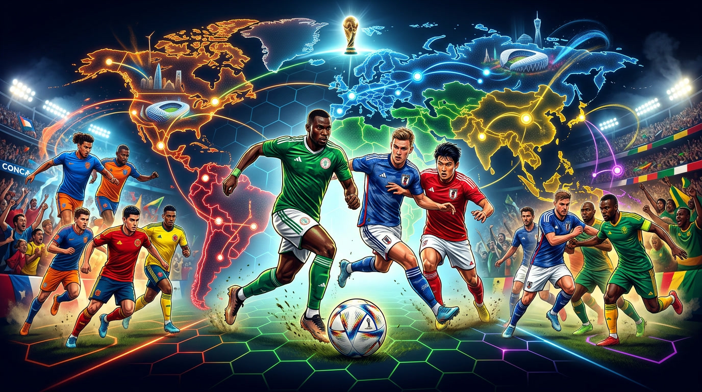 persaingan kualifikasi piala dunia, zona kualifikasi 2026, peluang tim nasional, klasemen zona dunia, negara lolos world cup